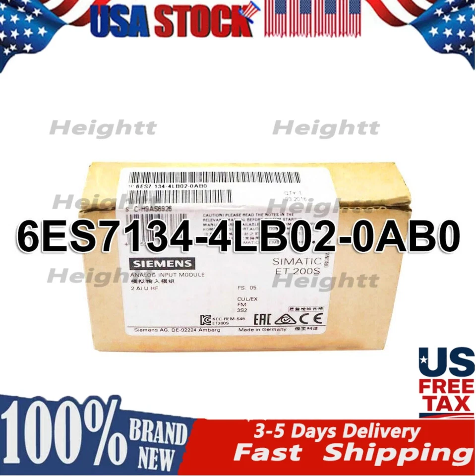New Siemens 6ES7134-4LB02-0AB0 SIMATIC DP Electronics module 6ES7 134-4LB02-0AB0 - Image 1 of 4
