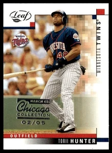 2003 Leaf Chicago Collection Torii Hunter 2/5 #64 - Picture 1 of 2