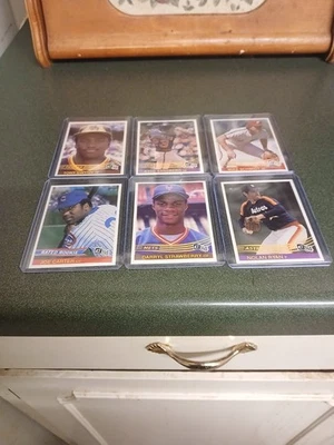 1984 Donruss Baseball Star & Rookie Card Lot (6 Card Lot) Strawberry & Ryan - Image 1 of 4