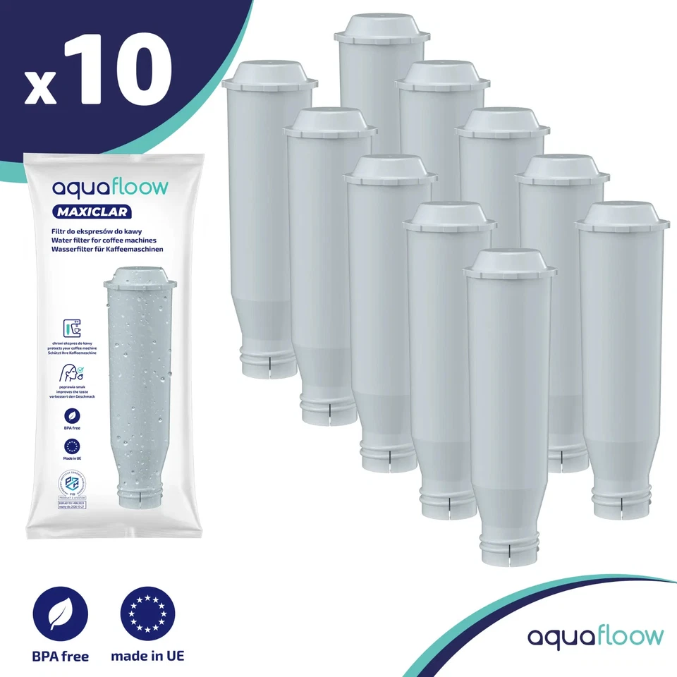 AQUAFLOOW 10x Wasserfilter ersatz von F088 F08801 KRUPS und Nivona Kaffeevollautomaten