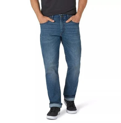 Jeans masculino Lee® Extreme Motion MVP ajuste atlético perna cônica... Cor: Majestoso - Imagem 1 de 4