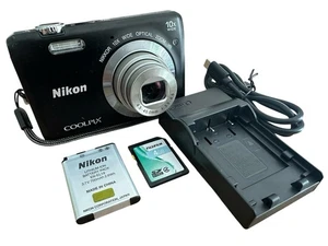 Nikon Coolpix S6700 Digital Camera 20.1M WIth SD Card & Charger VGC - Picture 1 of 11