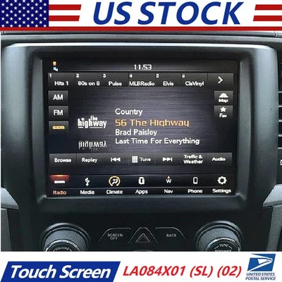 For 17-21 Dodge Replacement 8.4" Uconnect LCD Dipslay Touch Screen Radio NAV US - Image 1 of 4