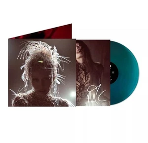 MILEY CYRUS Something Beautiful - SIGNED Exclusive Vinyl (Sea Blue) - Picture 1 of 2