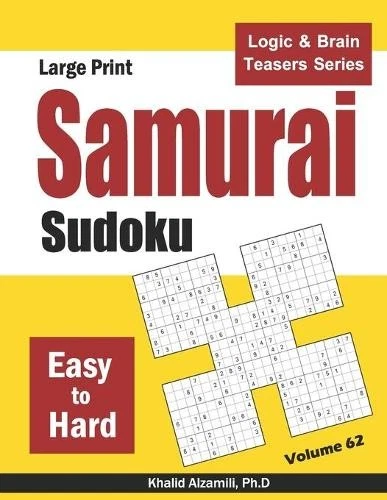 Khalid Alzamili Large Print Samurai Sudoku (Paperback) (UK IMPORT) - Image 1 of 1