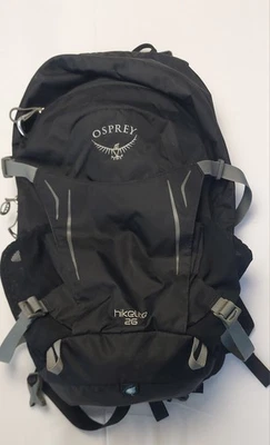 Osprey Hikelite 26 Hiking Daypack Backpack Black W/Rain Cover - Image 1 of 4