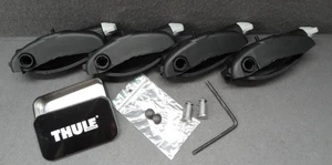 NEW Thule SpeedLink SnowPack Extender SquareBar Clamp SET Roof Rack Tower 7325 - Picture 1 of 24