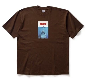 fuct Made in USA 🇺🇸 JAWS Jan 1994 BROWN T Shirt jawz quint SSDD Supreme - Picture 1 of 16