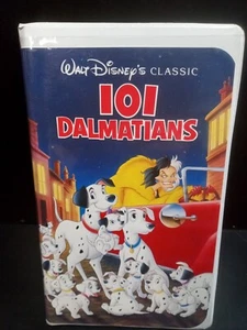 Walt Disney 101 Dalmatians VHS Tape RARE 1992 Walt Disney Black Diamond Classic - Imagen 1 de 12