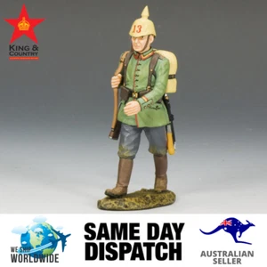 King & Country FW110 Marching Rifleman w/Helmut MIB Retired - Picture 1 of 1