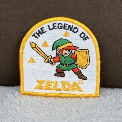 Vtg 1988 The Legend of Zelda Link Nintendo Power Collector's Patch 80s RARE! - Image 1 of 4
