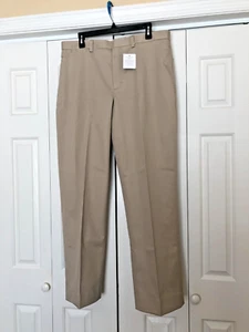 ll bean khaki pants 36" x 32" cotton new with partial tags - Picture 1 of 4