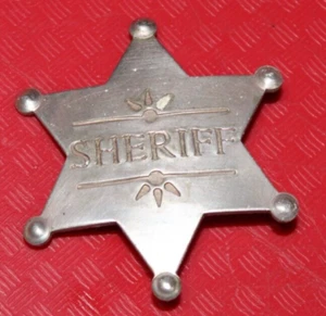 SHERIFF BADGE 2 1/16" Reproduction - Picture 1 of 3