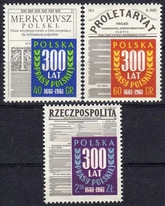Polen 1961 Fischer 1074-1076 postfrisch ** VF MNH - Bild 1 von 2