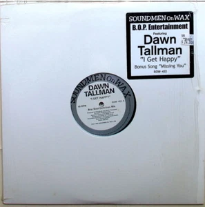 DAWN TALLMAN - I GET HAPPY 2x12" 45/33 4-MIX - IN EXCELLENT CONDITION - Picture 1 of 1