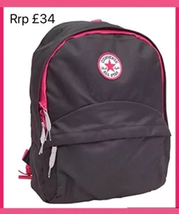 CONVERSE School Bag BackPack RuckSack PE Sports Swimming Sleepover Girls New - Picture 1 of 12