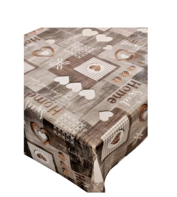 TOVAGLIA PLASTICA PVC FELPATA ANTIMACCHIA PIU' MISURE - Immagine 1 di 2