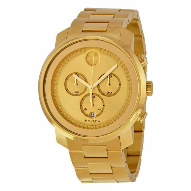 Movado Bold Gold Men's Watch - 3600278