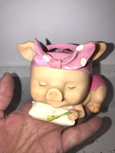 Vintage Ceramic Pig Toothbrush Holder - Picture 1 of 7
