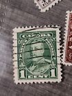 Canada Foreign 1c Green Stamp Used - #A148