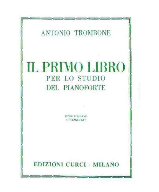 Trombone EC5502 il Primo Libro per lo Studio del Pianoforte - Immagine 1 di 1