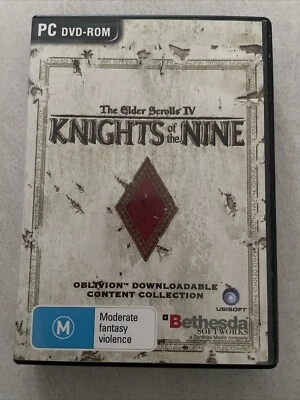 The Elder Scrolls IV Knights Of The Nine PC Oblivion Content Collection Dvd Rom - Image 1 of 3