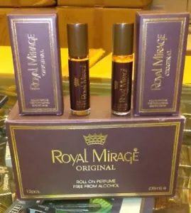 RSINC 12 x Royal mirage PERFUME WITH DOVE S 8ML FRENCH FRAGRANCE  - Picture 1 of 1