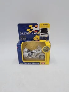 Motor Max - SUPER BIKES - 1/24 - Diecast & Plastic - KAWASAKI POLICE 1000 - NOS! - Picture 1 of 8