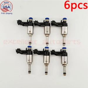 6X Fuel Injector For 12-17 Buick Enclave Chevy Traverse GMC Acadia 3.6L 12663380 - Picture 1 of 6