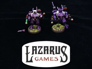 Warhammer 40k Tau T'au Empire - XV8 Crisis Battlesuits (painted oop plastic) - Picture 1 of 8