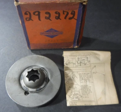 Nueva polea de arranque de retroceso Briggs & Stratton 292272 pieza de servicio original OEM Foto 1 de 4