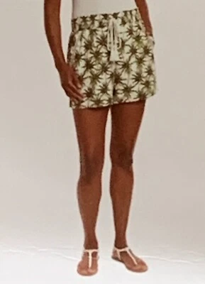 Pantalones cortos de verano Briggs New York para mujer mezcla de lino talla 2XL $50 C829 NUEVOS SIN ETIQUETAS Foto 1 de 3