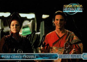 LOUISE FLETCHER (+2022) - Kai Winn/Star Trek DS9 - Autograph Trading Card