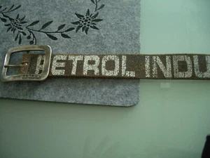 *Petrol Industries* Ledergürtel 65 cm braun in Geschenkdose - Bild 1 von 3