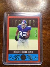 2023 Panini Legacy Michael Strahan Legends Blue Parallel #/299 Giants