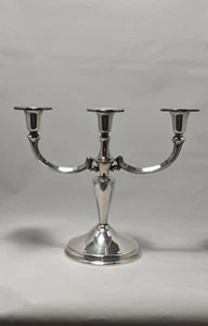 Candelabro Kultaseppa Salovaara 830 Plata Finlandia Modernista 3 Armados Muy Raro - Imagen 1 de 12