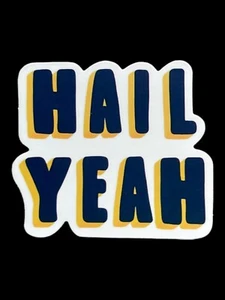 Michigan Wolverines Sticker Decal 1.5”x 2” College Football - Picture 1 of 1
