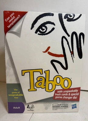 Juego de mesa TABOO 2010 Hasbro The Game of Unspeakable Fun nuevo precintado Foto 1 de 4