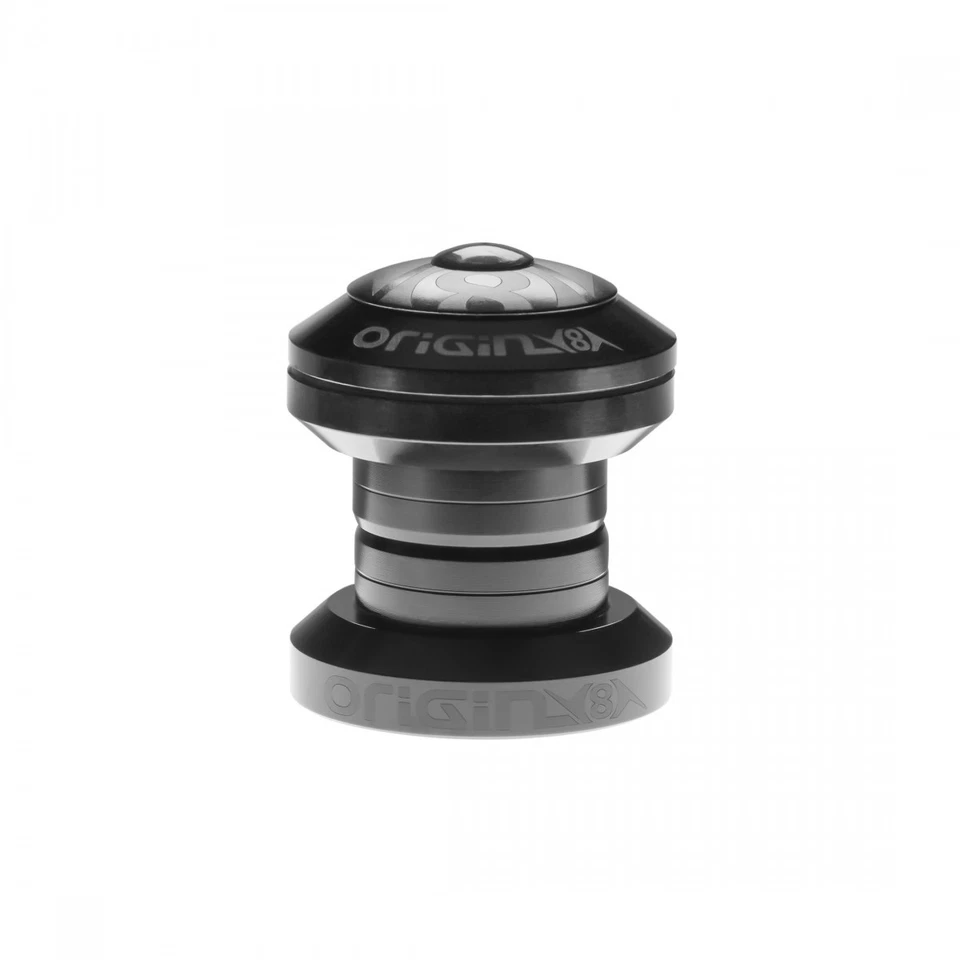 Origin8 Pro Fit Threadless Black EC30/25.4 & 26 Carbon Steel Headset - Image 1 of 1