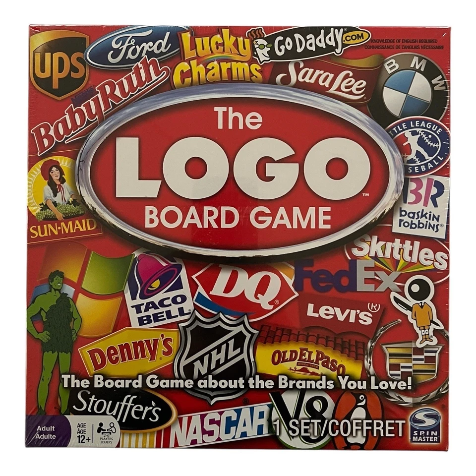 Logo Board Game NEW Sealed UPC 778988870594 - Image 1 of 2