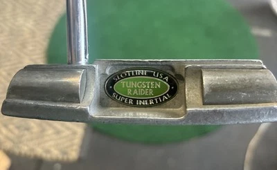"Putter Slotline EE. UU. Tungsten Raider eje de acero súper inercial 35"" diestro F/S Put9" Foto 1 de 4