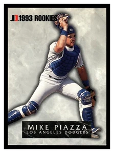 Mike Piazza #8 1993 Jimmy Dean Rookies Los Angeles Dodgers - Picture 1 of 2
