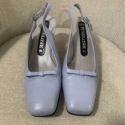 Zapatos Mujer Peter Kaiser SELENE Azul Cordones Cuero Talla 8.5 Foto 1 de 4