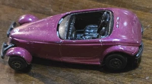 3" Maisto 1/64 Scale Purple Plymouth Prowler Convertible Loose Diecast Toy Car - Picture 1 of 6