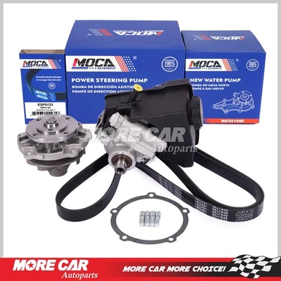 Correa de bomba de agua de dirección asistida para 99-03 Buick Century Chevrolet Lumina Pontiac Foto 1 de 4