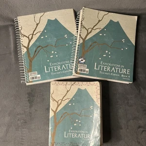 BJU Explorations in Literature Teacher A & B, Student Text Grade 7 4th Ed W/ CD - Imagen 1 de 6