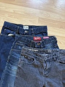 Boys Jeans Skinny/Slim Lot of 3 Size 14 Arizona Shaun White Est 1989 Place - Picture 1 of 11