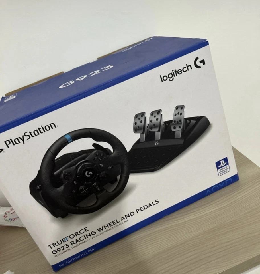 Logitech G923 Volante da Corsa per Microsoft Xbox Series X/S - Nero (trattabile) - Immagine 1 di 3