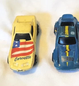 Lotto Hot Wheels Micro Color Racers Corvette Porsche 911 Turbo Vintage - Foto 1 di 11