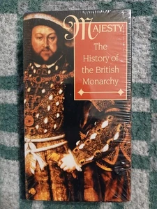 Majesty: The History of the British Monarchy - Brand New; Sealed (VHS 1996) - Foto 1 di 3